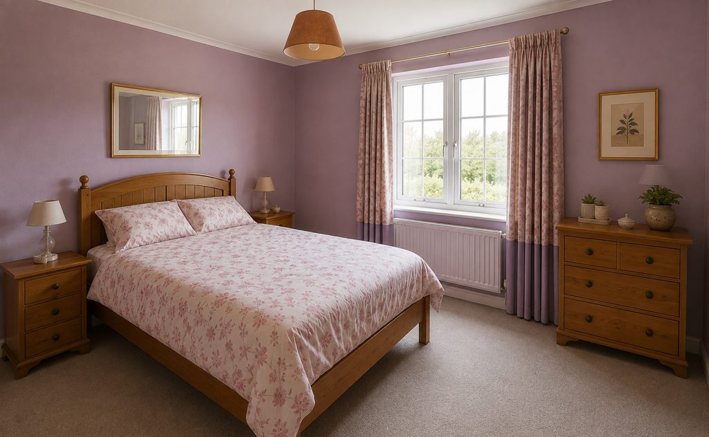 Luxury Bedroom Transformation before work began