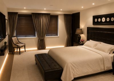 Luxury Bedroom & Living Space Renovation